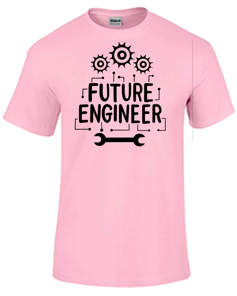 Baby look blusa feminina ou Camiseta Futuro engenheiro engenharia Imagem