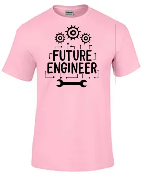 Baby look blusa feminina ou Camiseta Futuro engenheiro engenharia