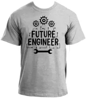 Baby look blusa feminina ou Camiseta Futuro engenheiro engenharia - Foto 2