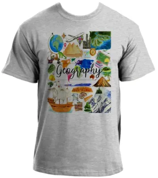 Baby look blusa feminina ou Camiseta Geografia professor  estudante - Foto 2