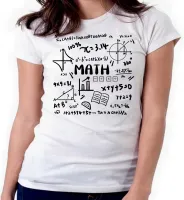 Baby look blusa feminina ou Camiseta Matematica professor professora - Foto 3