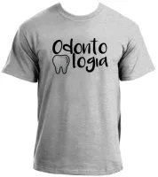 Baby look blusa feminina ou Camiseta Odontologia dentista - Foto 2
