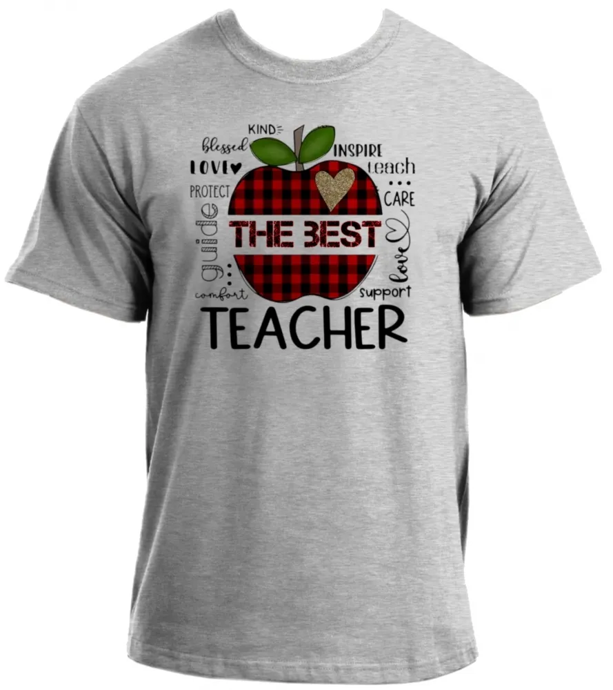 Baby look blusa feminina ou Camiseta Professor professora teacher maça - Foto 2