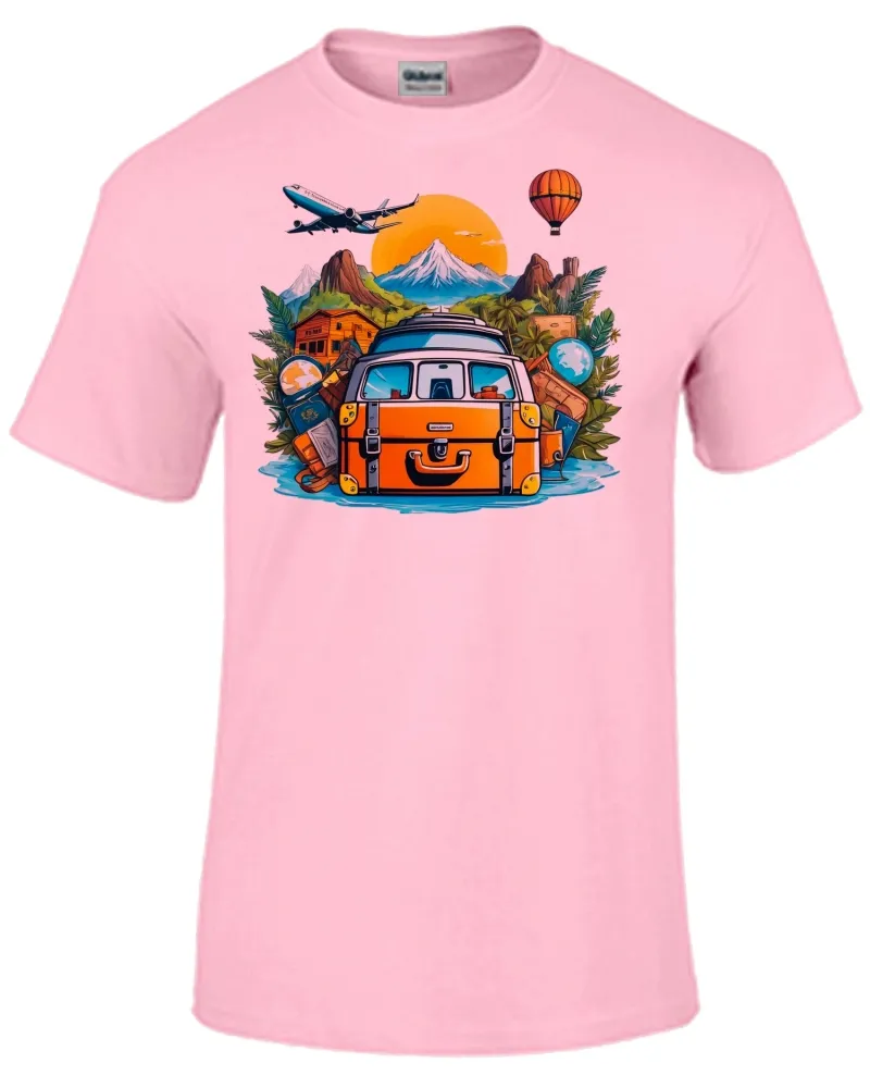 Baby look blusa feminina ou Camiseta Turismo turista estudante