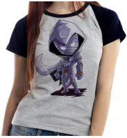 Baby look blusa feminina ou Camiseta Cavaleiro da Lua Mumia egito piramides - Foto 3