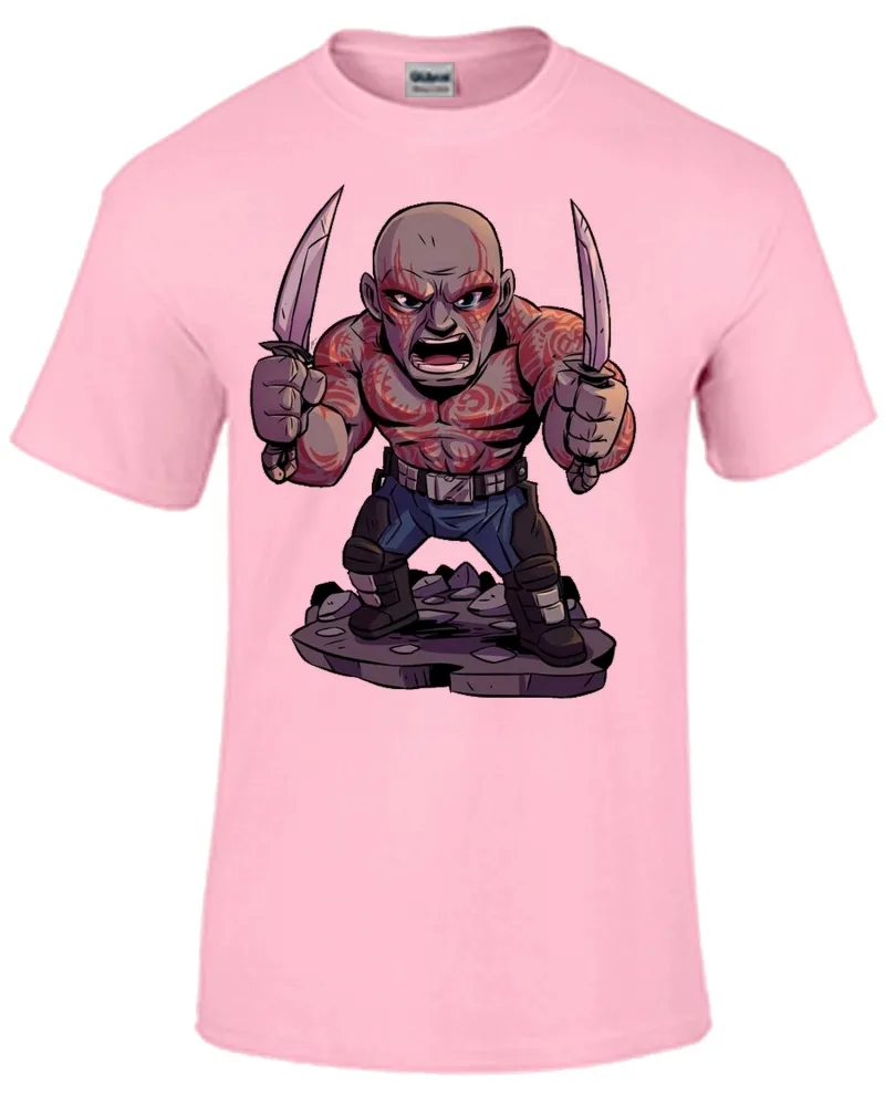Baby look blusa feminina ou Camiseta Drax guardiões da galaxia Imagem