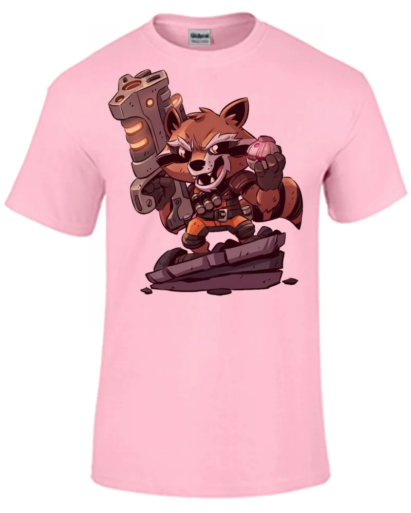 Baby look blusa feminina ou Camiseta Rocket guardioes galaxia hero