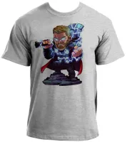 Baby look blusa feminina ou Camiseta thor martelo vingadores hero - Foto 2
