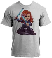 Baby look blusa feminina ou Camiseta Viuva negra vingadores mulher - Foto 2