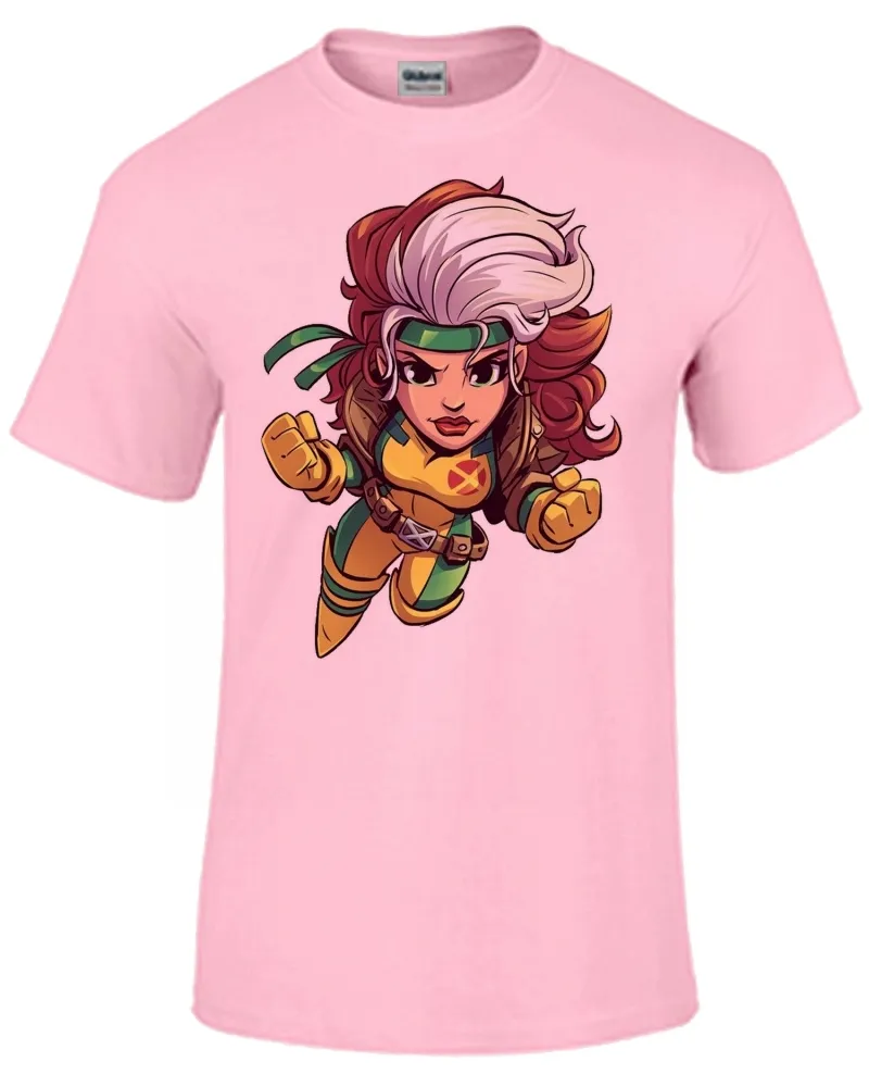 Baby look blusa feminina ou Camiseta X men Vampira xavier