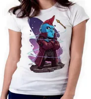 Baby look blusa feminina ou Camiseta Yondu flecha guardiões da galaxia - Foto 3