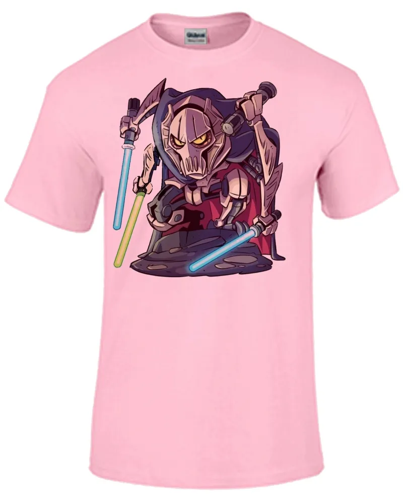Baby look blusa feminina ou Camiseta General Grievous star wars Imagem