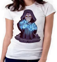 Baby look blusa feminina ou Camiseta Imperador Palpatine darth vader Sidious Lorde Sith - Foto 3