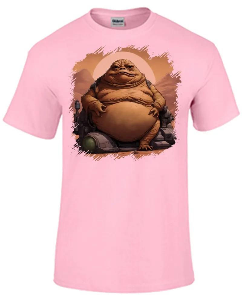 Baby look blusa feminina ou Camiseta Jabba hutt vilão star wars