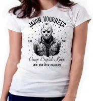 Baby look blusa feminina ou Camiseta Jason sexta feira 13 terror - Foto 3
