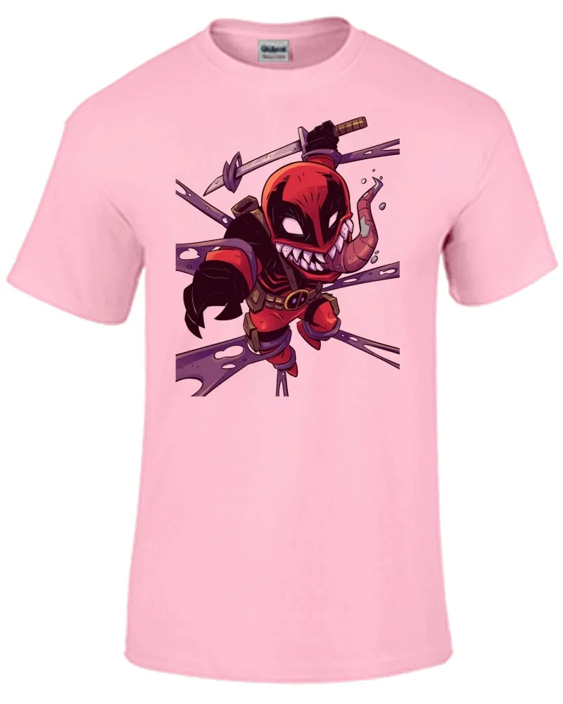 Baby look blusa feminina ou Camiseta Venom deadpool desenho