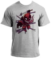 Baby look blusa feminina ou Camiseta Venom deadpool desenho - Foto 2