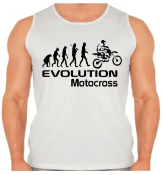 Camiseta Regata adulto ou infantil Moto motocross motoqueiro motoboy - Foto 2