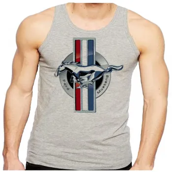 Camiseta Regata adulto ou infantil Mustang cavalo crioulo gaucho - Foto 2