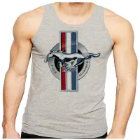 Camiseta Regata adulto ou infantil Mustang cavalo crioulo gaucho - Foto 2