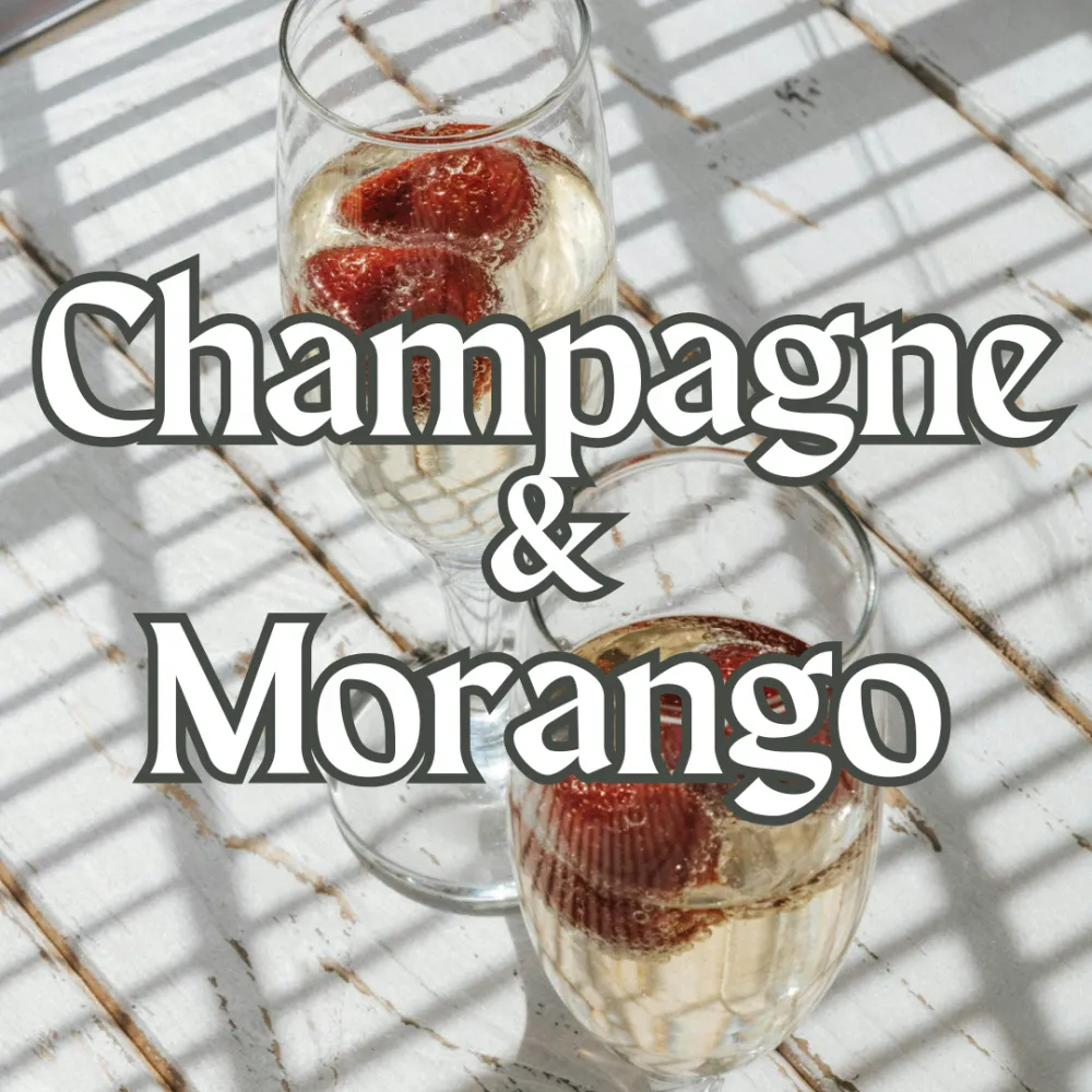 Champagne & Morango Imagem
