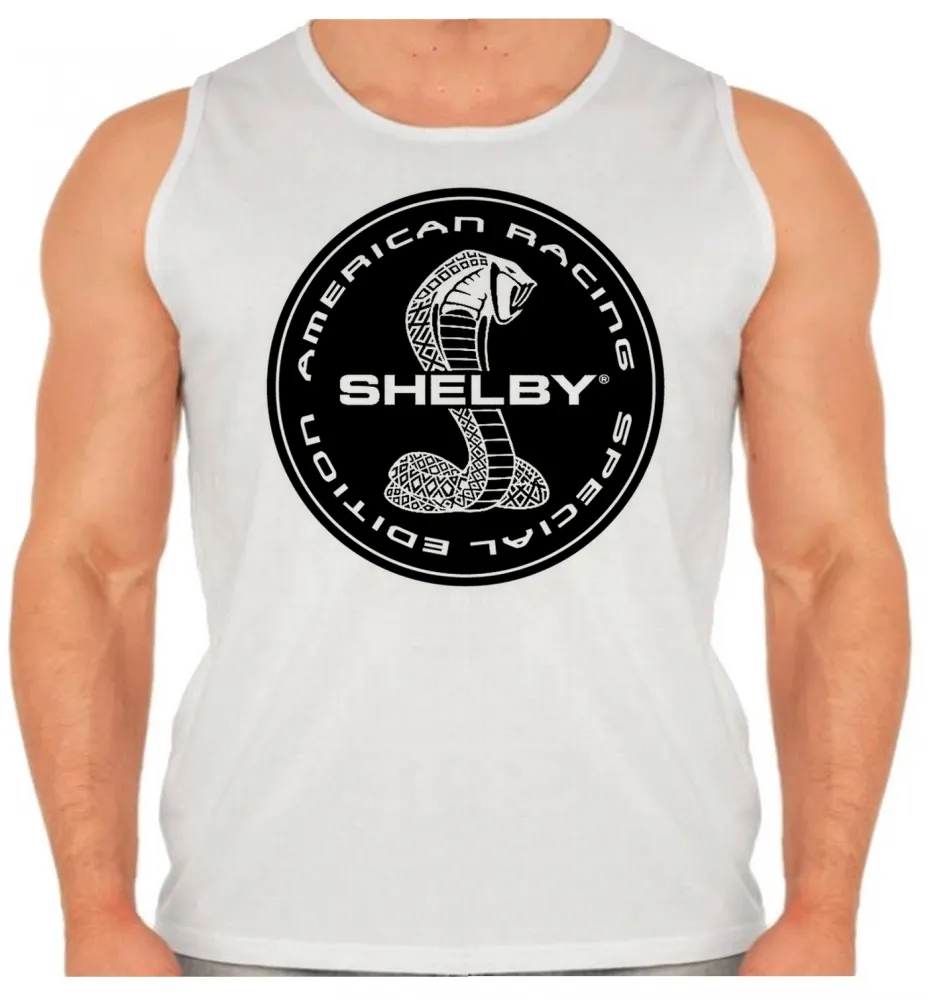 Camiseta Regata adulto ou infantil Shelby cobra Mustang racing