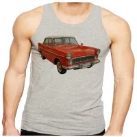 Camiseta Regata adulto ou infantil Simca Chambord carro antigo - Foto 2