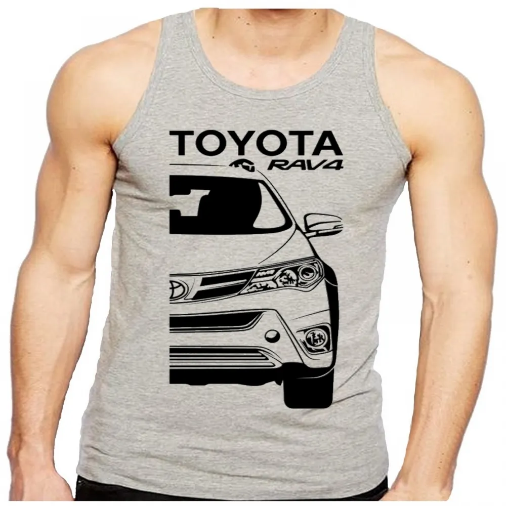 Camiseta Regata adulto ou infantil Toyota Rav4 camionete top Imagem
