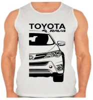Camiseta Regata adulto ou infantil Toyota Rav4 camionete top - Foto 2