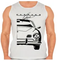 Camiseta Regata adulto ou infantil Volkswagen karmann ghia - Foto 2