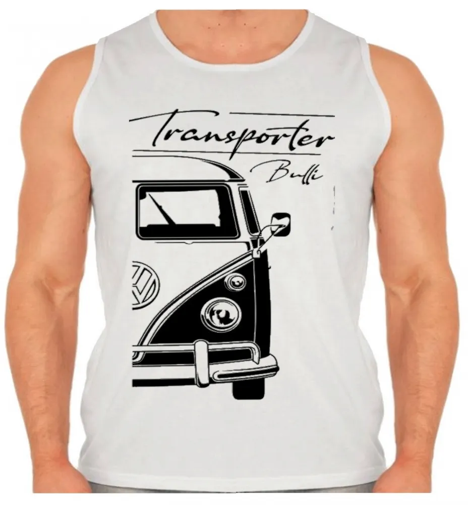 Camiseta Regata adulto ou infantil Volkswagen kombi classico Imagem