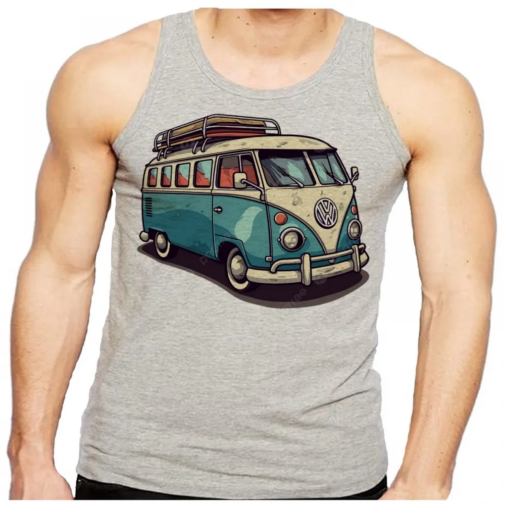 Camiseta Regata adulto ou infantil Volkswagen Kombi corujinha