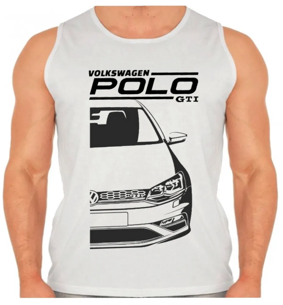 Camiseta Regata adulto ou infantil Volkswagen Polo GTI carro