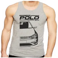 Camiseta Regata adulto ou infantil Volkswagen Polo GTI carro - Foto 2