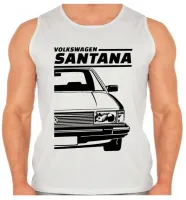 Camiseta Regata adulto ou infantil Volkswagen Santana carro antigo - Foto 2