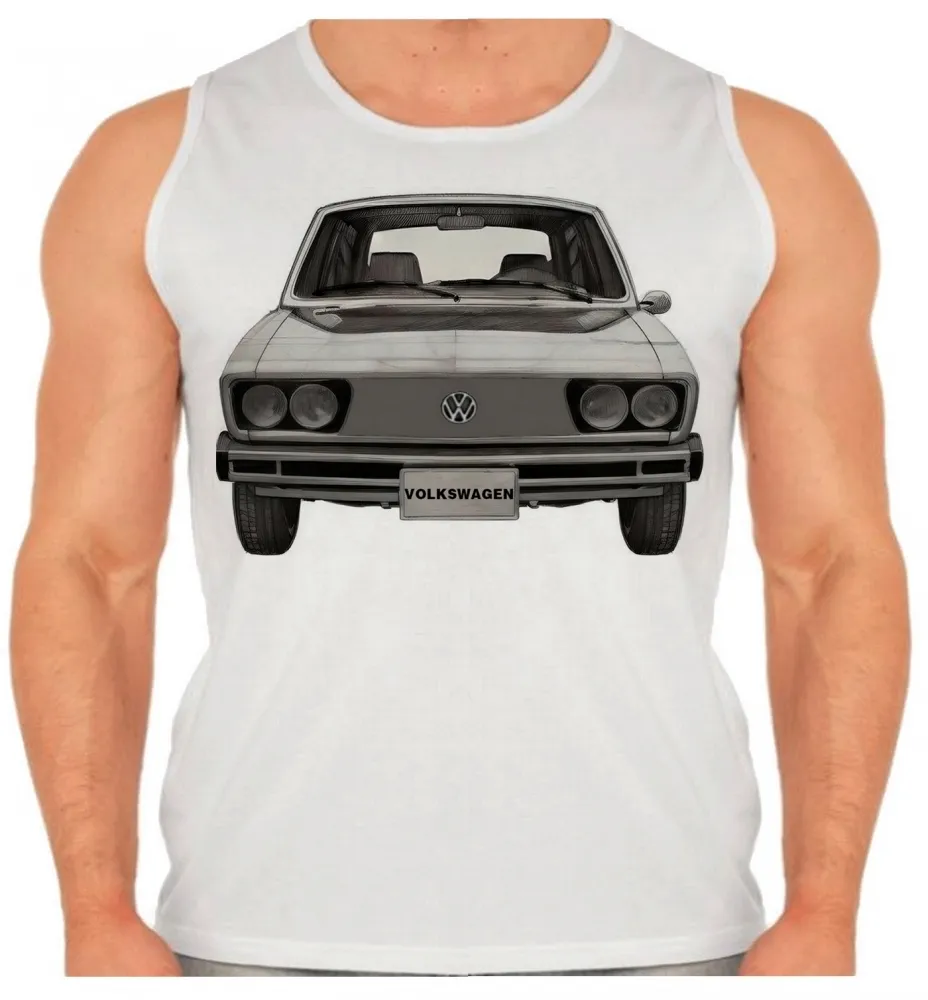 Camiseta Regata adulto ou infantil volkswagen variant brasilia Imagem
