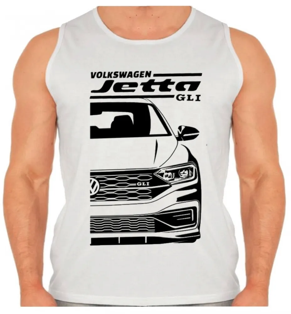 Camiseta Regata adulto ou infantil Volkwagen Jetta GLI modelo novo