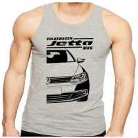 Camiseta Regata adulto ou infantil Volkwagen Jetta MK6 modelo antigo - Foto 2