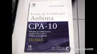 EXAME DE CERTIFICACAO ANBIMA (PRODUTO USADO - MUITO BOM)