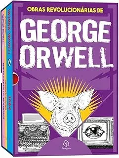 AS OBRAS REVOLUCIONARIAS DE  GEORGE ORWELL- BOX COM 3 LIVROS (PRODUTO USADO - MUITO BOM)