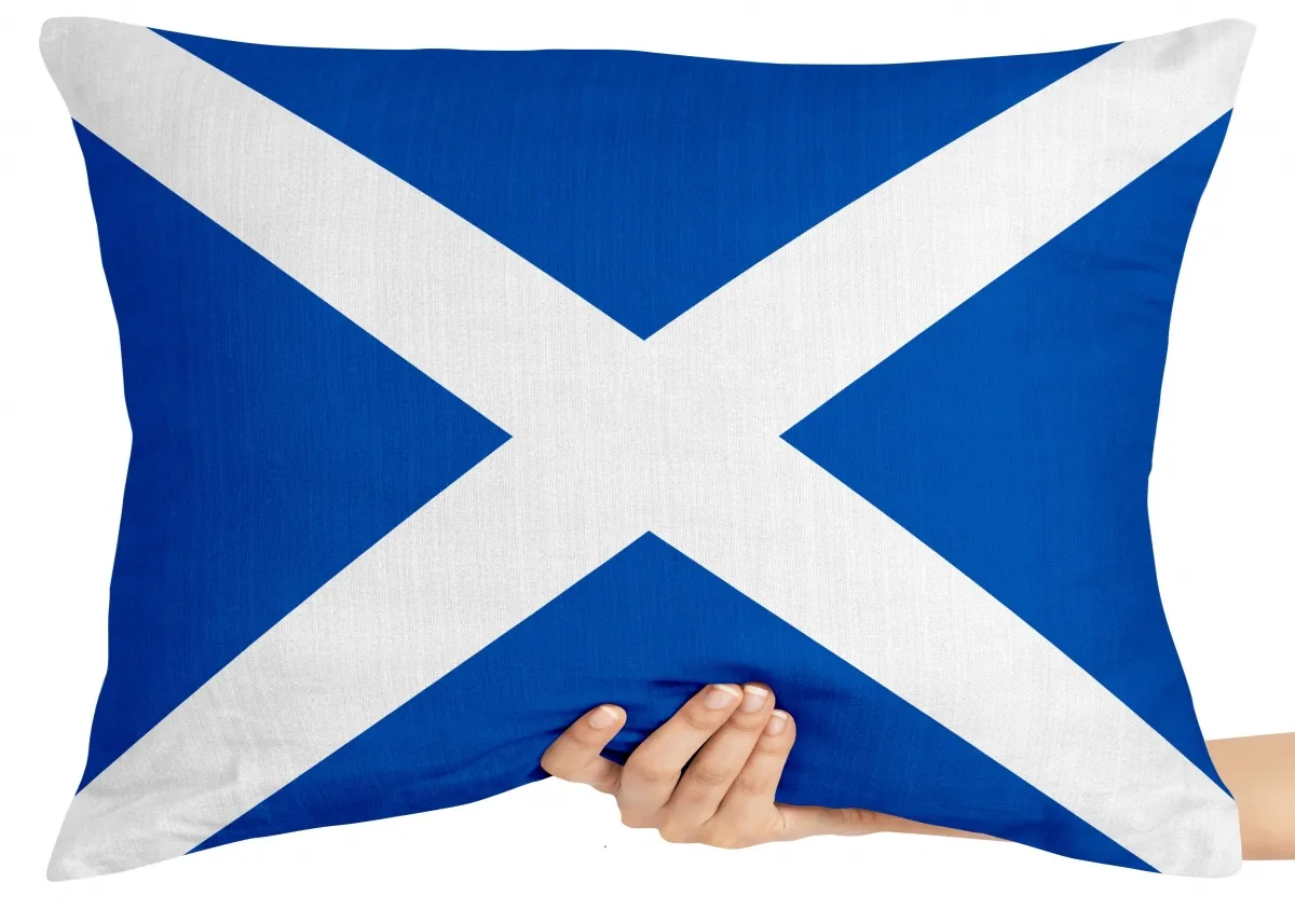 Almofada Gigante para sofá puff sala bandeira Escócia reino unido