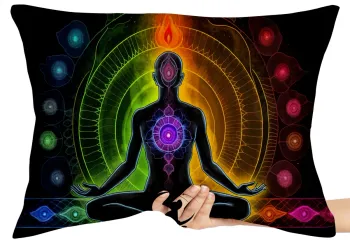 Almofada Gigante para sofá puff sala Chakras reiki yoga