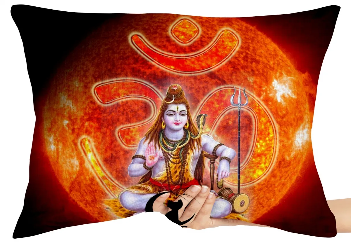 Almofada Gigante para sofá puff sala Shiva sol Om