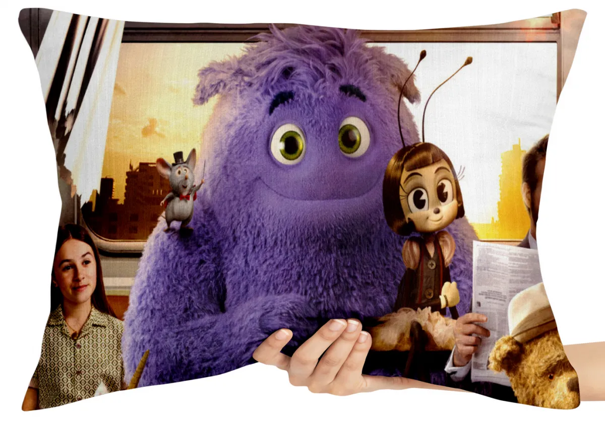 Almofada Gigante para sofá puff sala Amigos Imaginários
