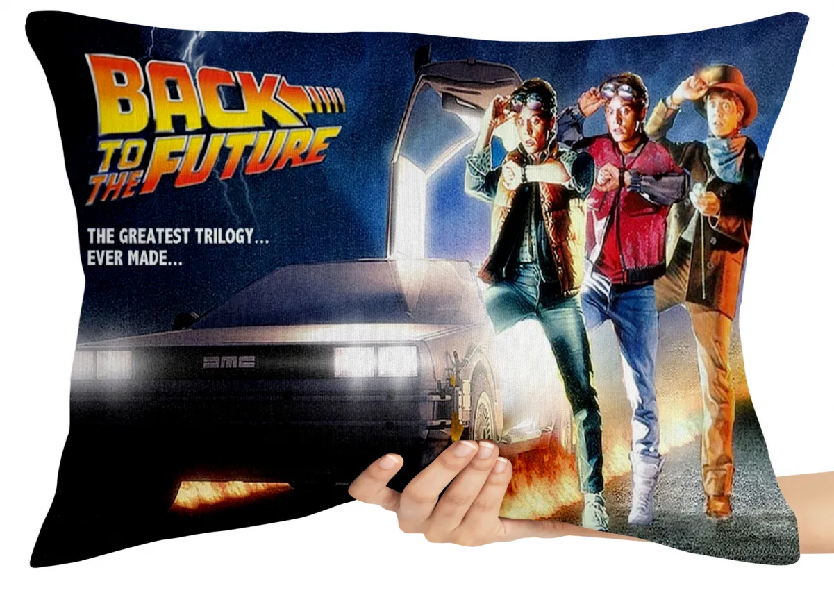 Almofada Gigante para sofá puff sala De volta para o futuro