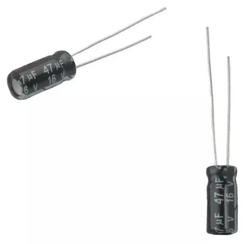 Capacitor Eletrolítico Radial 47UF 16V 85ª 