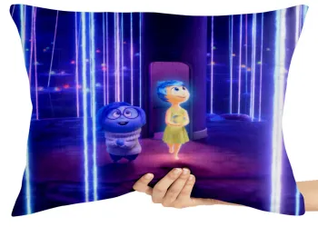 Almofada Gigante para sofá puff sala Divertidamente Alegria e Tristeza