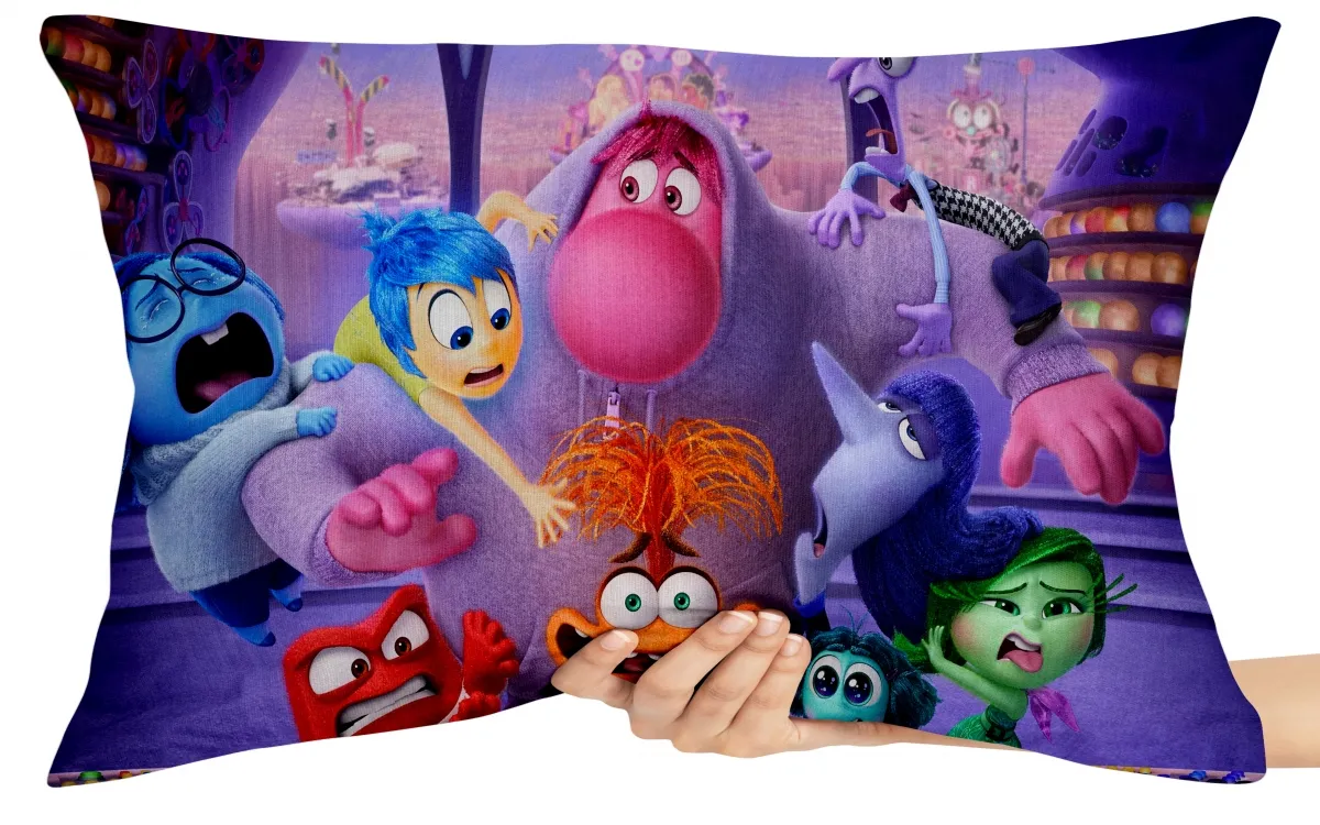 Almofada Gigante para sofá puff sala Divertidamente novo Imagem