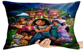 Almofada Gigante para sofá puff sala Encanto juntos