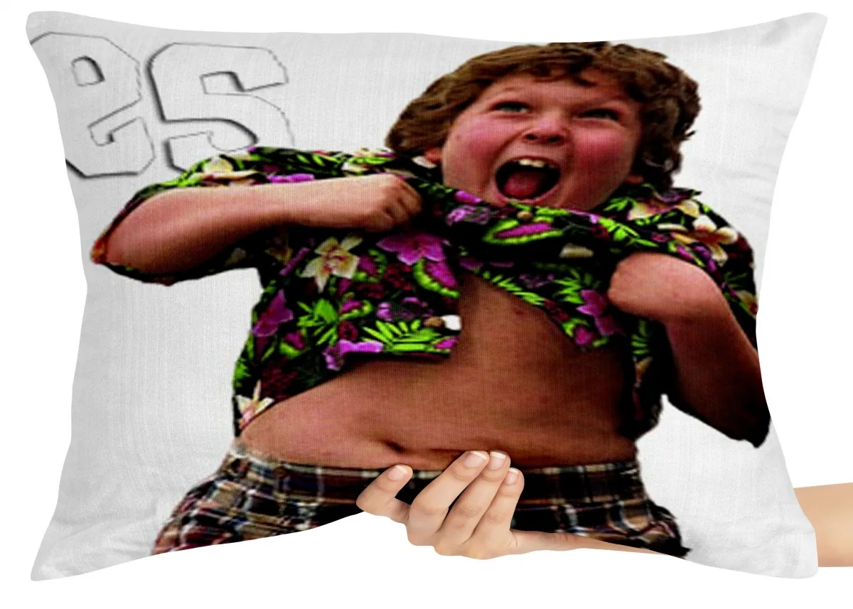 Almofada Gigante para sofá puff sala Goonies gordo give me coffee